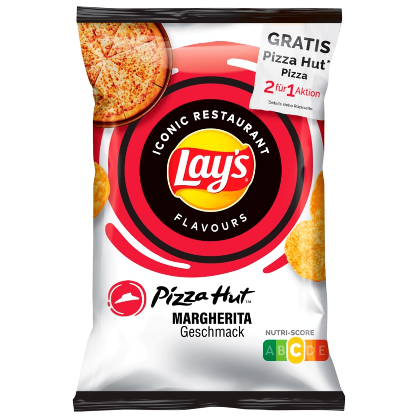 Lay's Iconic Restaurant Flavours Pizza Hut Margherita 150g